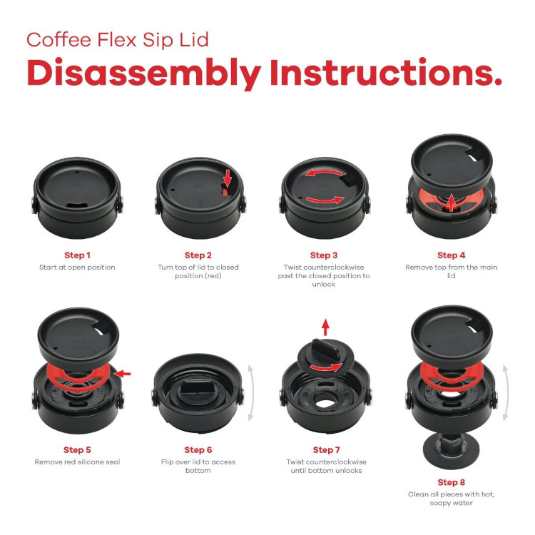 Hydro Flask Wide Mouth Flex Sip Lid - Image 3